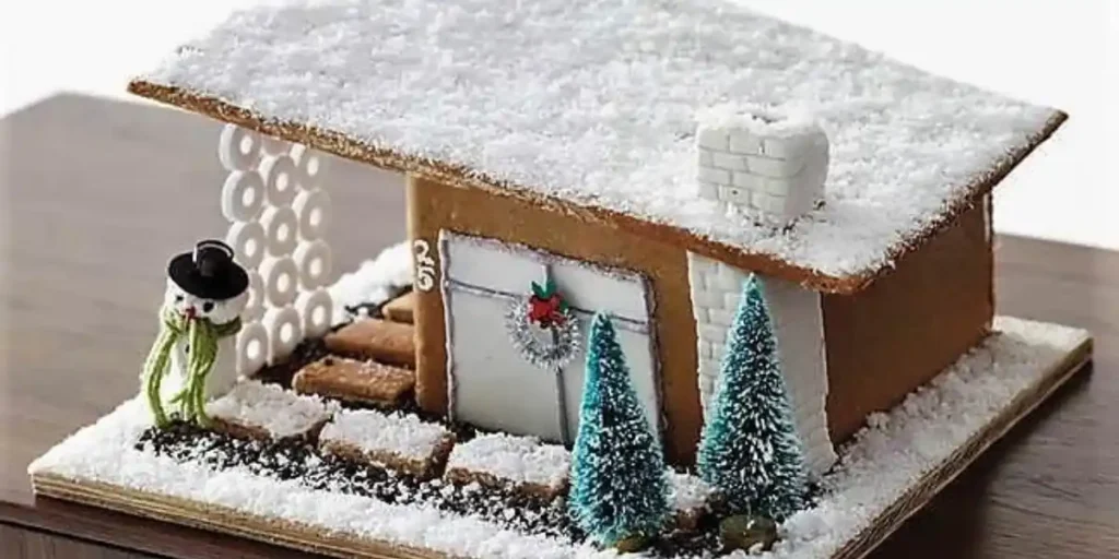 How to Create the Ultimate Mid-Century Modern Gingerbread House