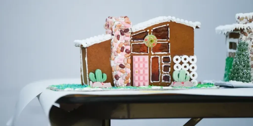 How to Create the Ultimate Mid-Century Modern Gingerbread House
