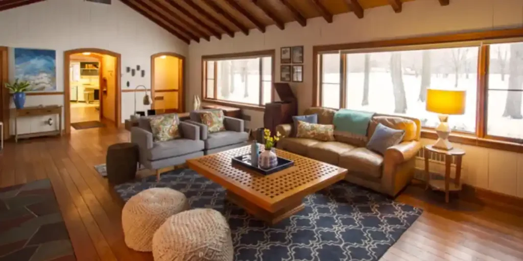 Mid Century Modern Lake House