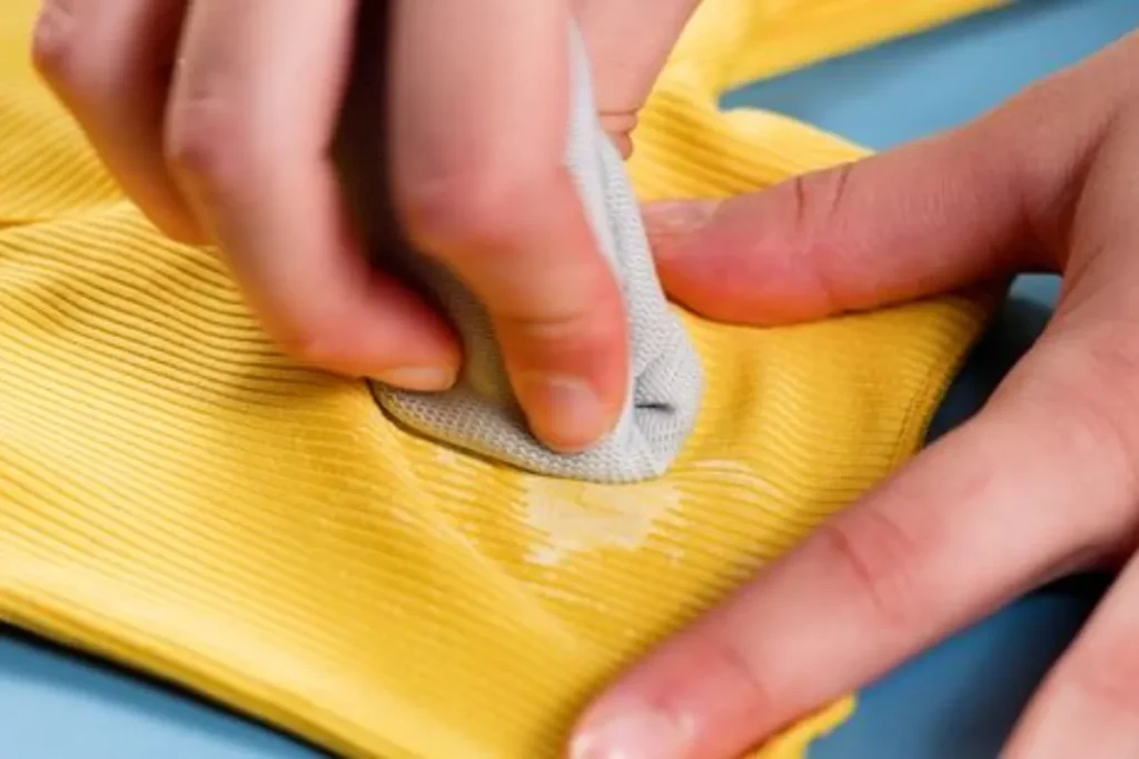 Get Toothpaste Out of Shirt