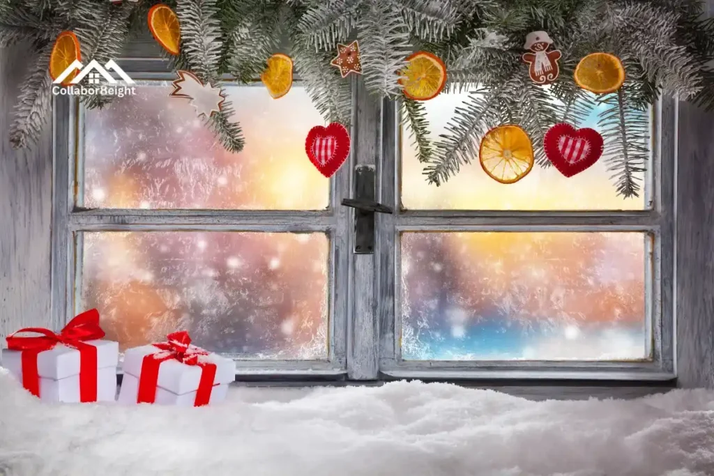 Lighted Christmas Window Decorations