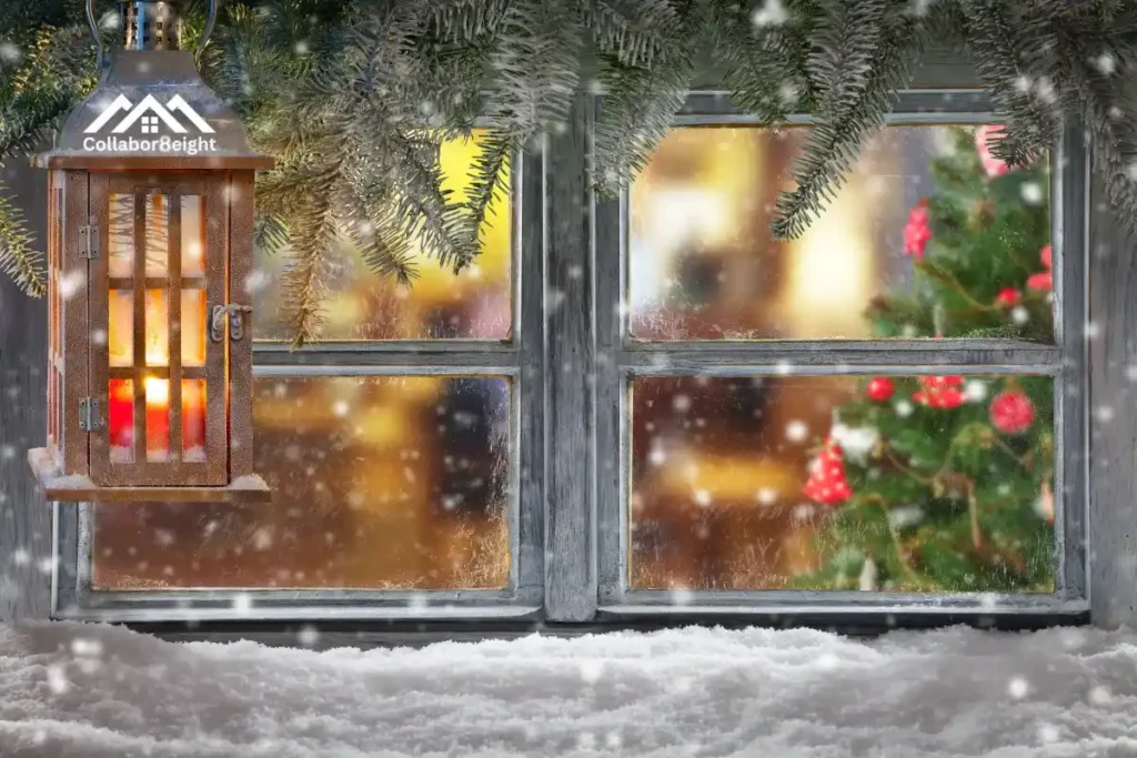 Lighted Christmas Window Decorations