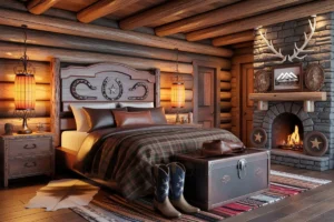 western-themed-bedroom