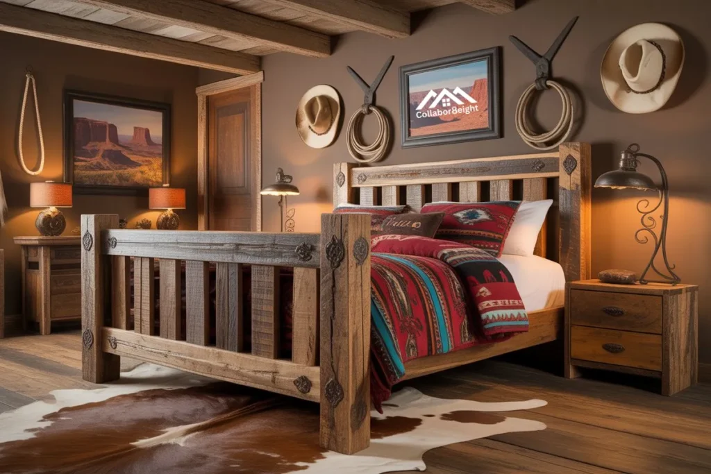 western-themed-bedroom
