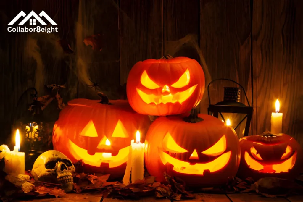 when to put out halloween decorations