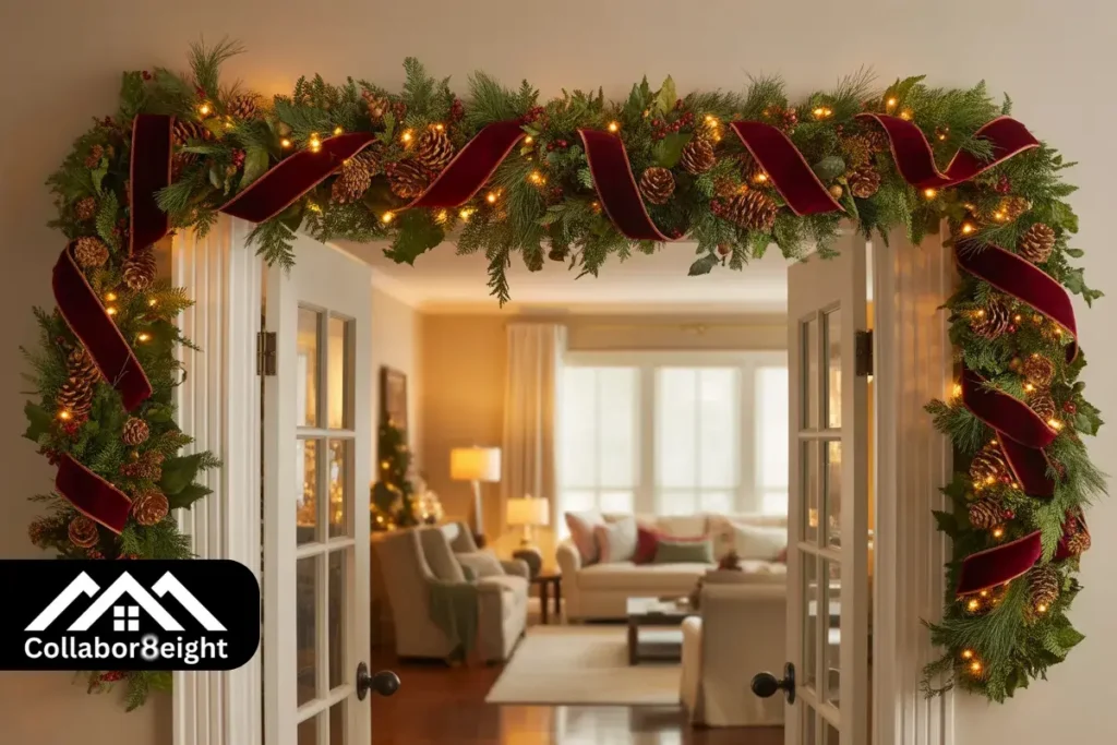 how-to-hang-hobby-lobby-garland-on-living-room-doorway-by-collabor8eight